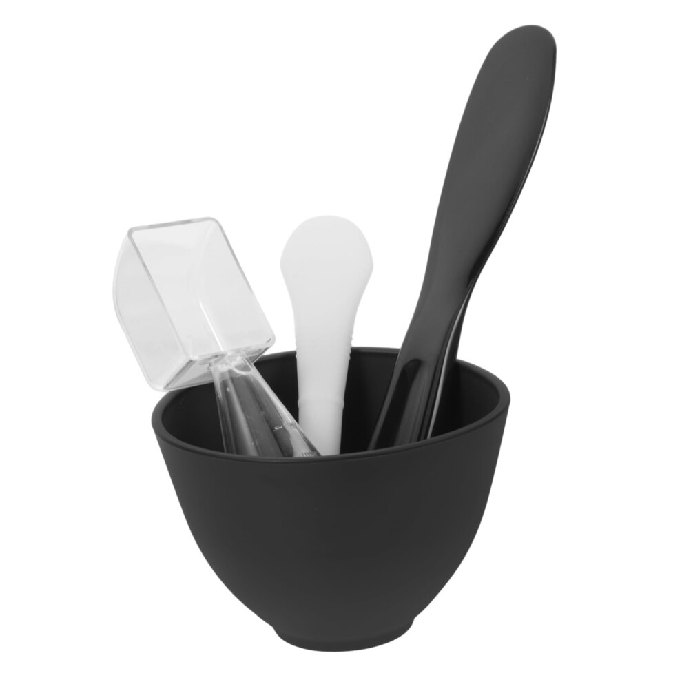 Facial Mask Mixing Bowl Set with Silicone Applicator and Measuring Spoon for DIY Skincare