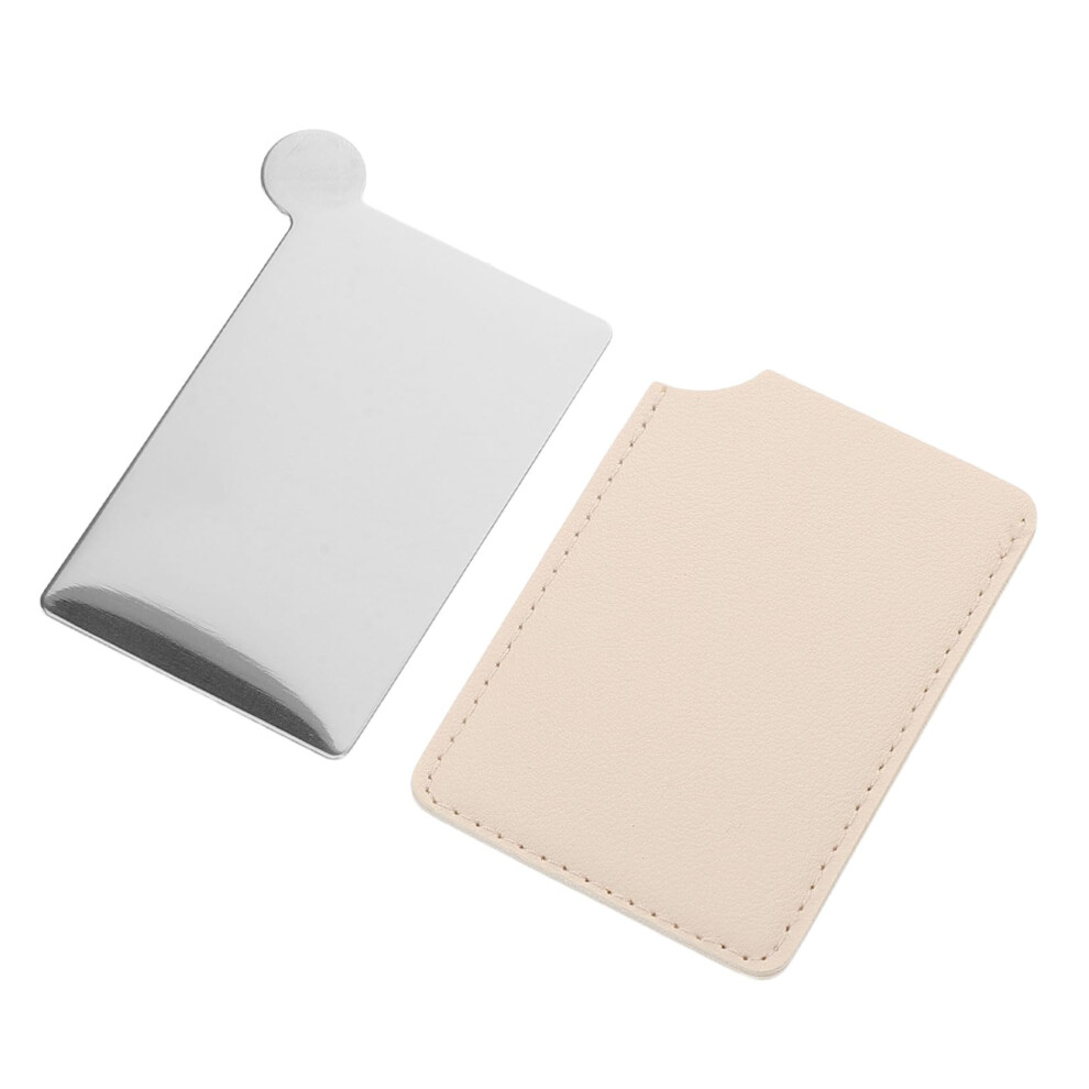 Makeup Mixing Palette Stainless Steel with Spatula Easy Clean for Foundation and Cosmetics