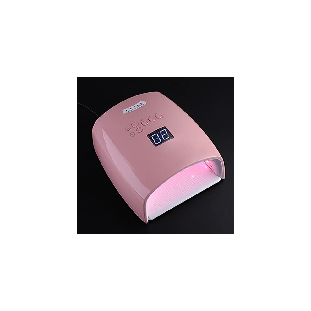 Red/Light 48W Cordless Rechargeable Uv Led Nail Lamp With Â Professional Gel Nail Dryer For Home