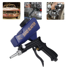 Portable Handheld Sand Blaster for Glass Wood Metal Cleaning, Polish