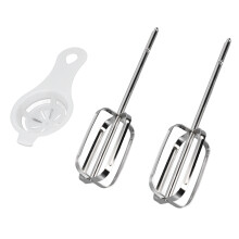 Stainless Steel Electric Hand Mixer Attachments, Easy Cleanup, Multifunctional