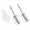 Edelstahl-Handmixer-Aufsätze – Einfaches Reinigen, Multifunktions-Set 15