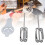 Edelstahl-Handmixer-Aufsätze – Einfaches Reinigen, Multifunktions-Set 9