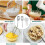 Edelstahl-Handmixer-Aufsätze – Einfaches Reinigen, Multifunktions-Set 4