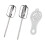 Edelstahl-Handmixer-Aufsätze – Einfaches Reinigen, Multifunktions-Set 13