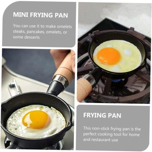 Mini Omelette Pan Induction Hob Compatible Egg Frying Pan For Breakfast Small Size Cooking Tool 1
