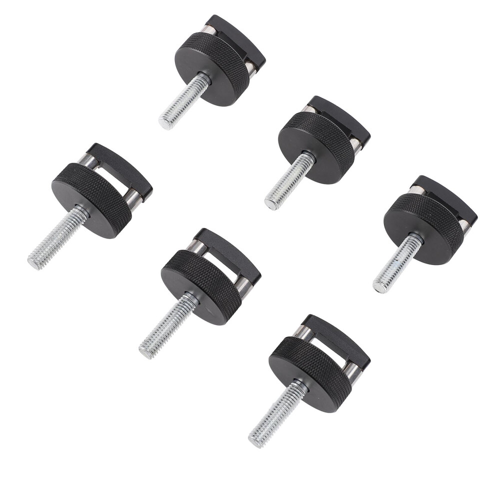Aluminum Alloy Quick Removal Thumb Screw For Jk Jl Jt Black 4981380734258