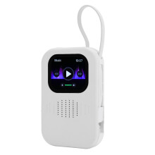 2-Zoll-Touchscreen Bluetooth-Lautsprecher mit 8000mAh Powerbank tragbar