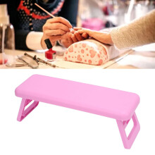 Foldable Nail Arm Rest Set, Ergonomic Manicure Hand Rest for Salon and Technician Use, 2 PCS