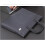 Men Briefcase Nylon Laptop Bag Gray Shoulder Messenger Office Work Bag 5