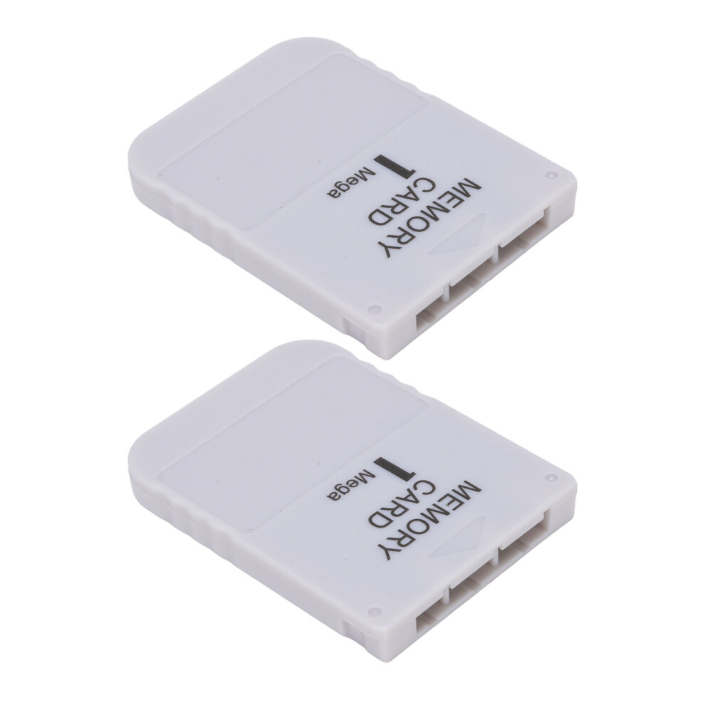 1Mb Game Console Memory Card For Ps1, 2Pcs High Speed Video Game Accessory 5091380736714