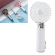 Mini-Handventilator 1200mAh, 3-Geschwindigkeiten Tragbarer Kühler Weiß
