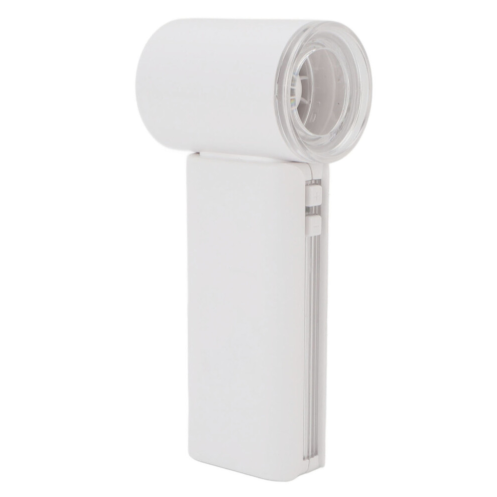 Portable Handheld Fan 5-Speed Rechargeable 3000Mah White 40X59.5x138mm 7661380737011