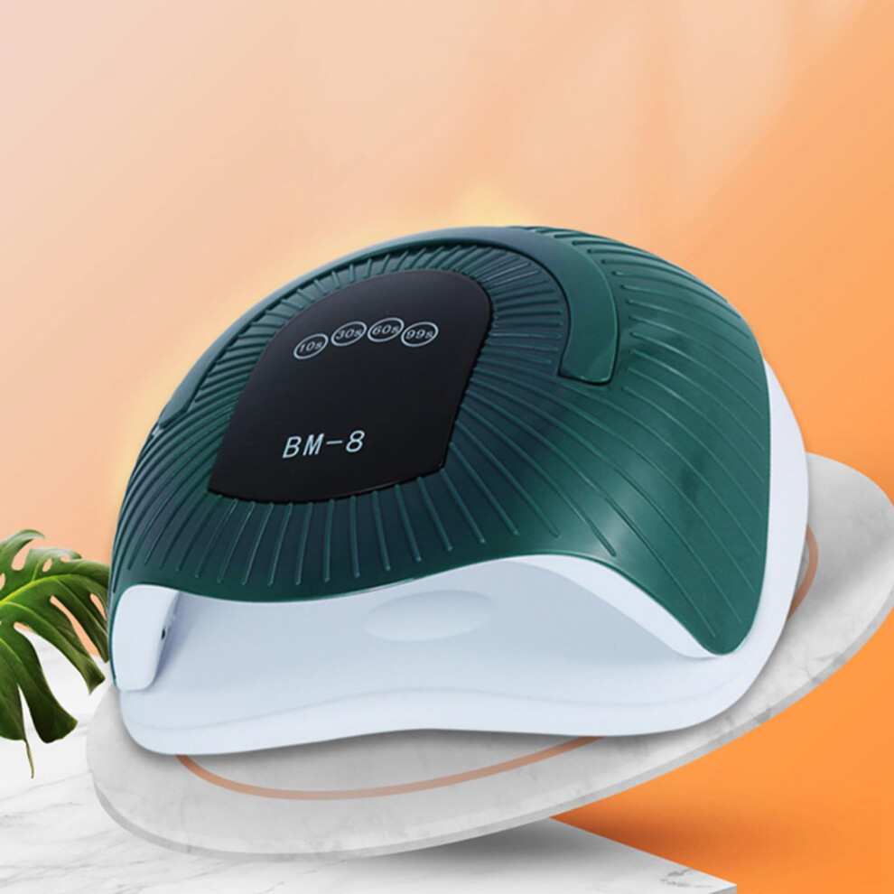 200W UV LED Nail Lamp Gel Nail Dryer with Fast Curing, Smart Sensor, Multiple Timer Modes