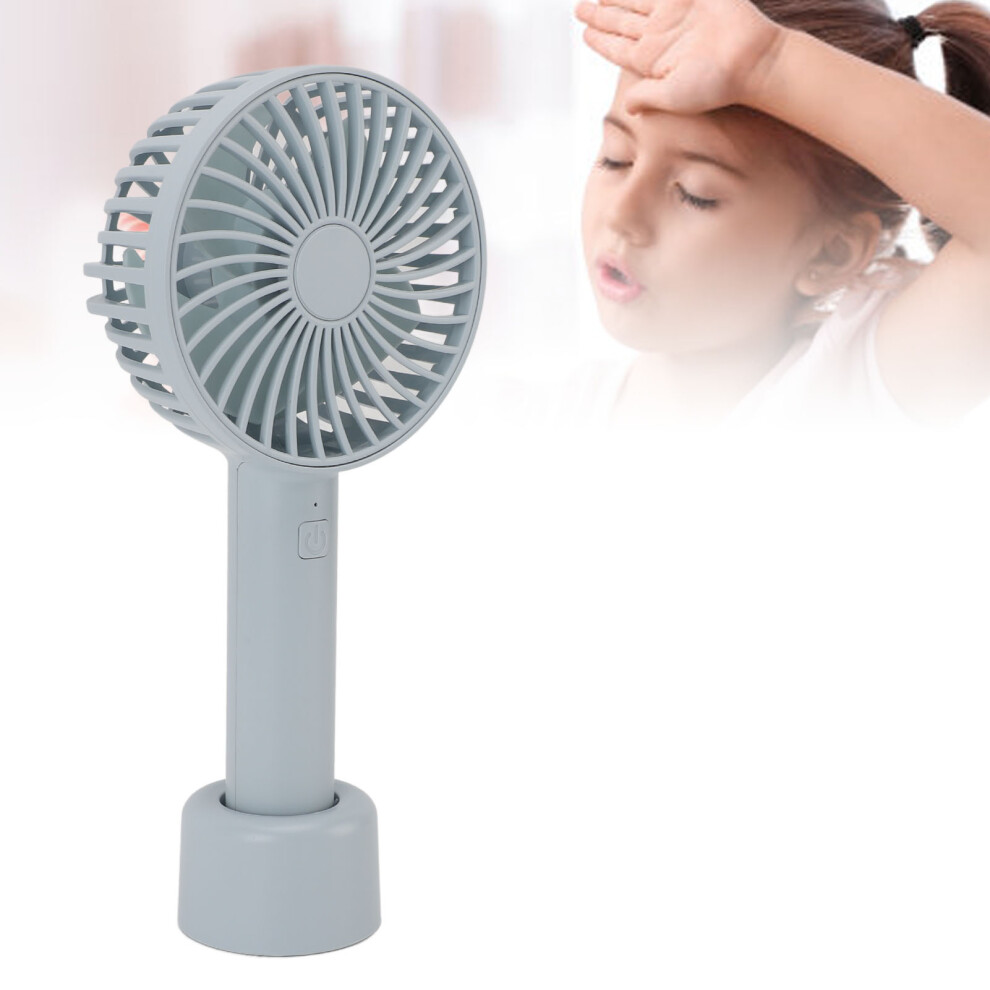 Rechargeable Handheld Fan 1200Mah, 3 Speeds, 234Mm Blue 9421380737613
