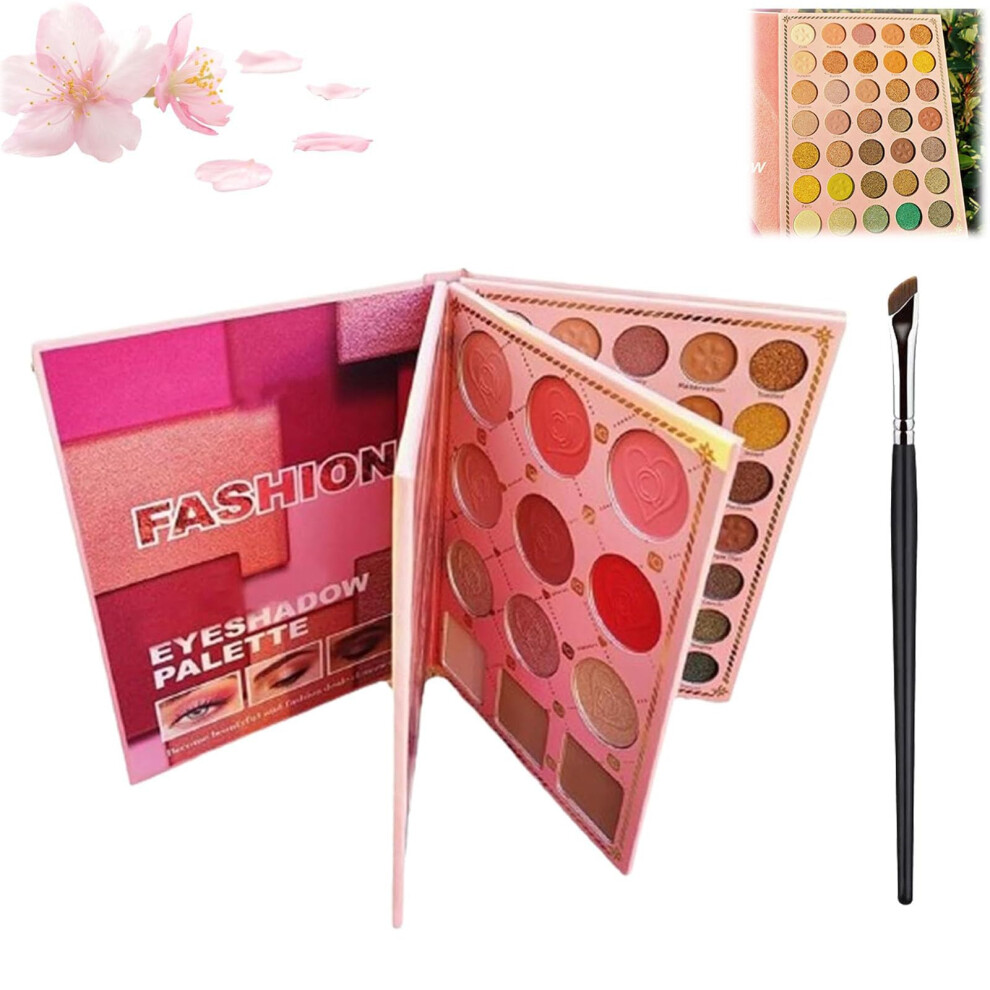 82 Color Eyeshadow Palette with Shimmer Matte Shades, Longlasting Smooth Blendable Makeup Kit