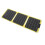 30W Monocrystalline Foldable Solar Panel, Fluorescent Yellow, 3 Fold, 2 USB-C 11