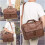 Briefcase Men's Leather Brown Executive Briefcase For Documents University Style 2