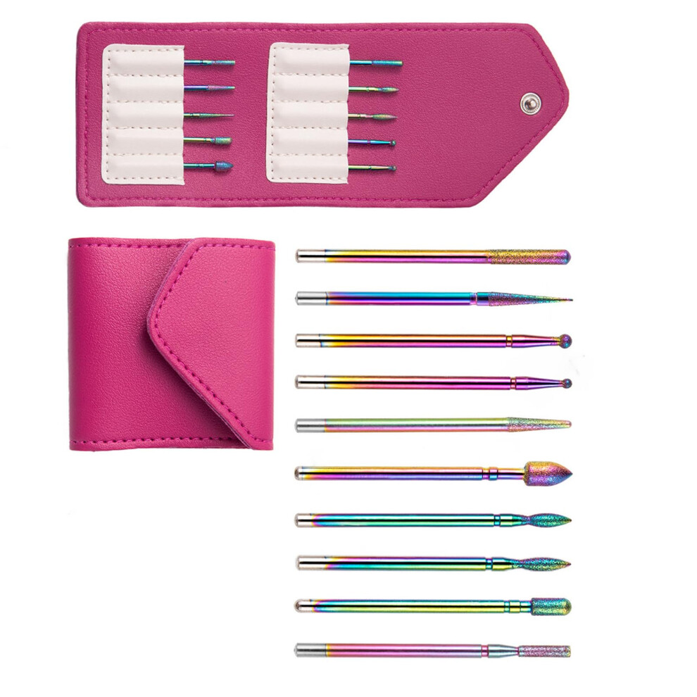 Ceramic Nail Drill Bit for Manicure Pedicure Acrylic Gel Nails, Durable Easy Clean Design