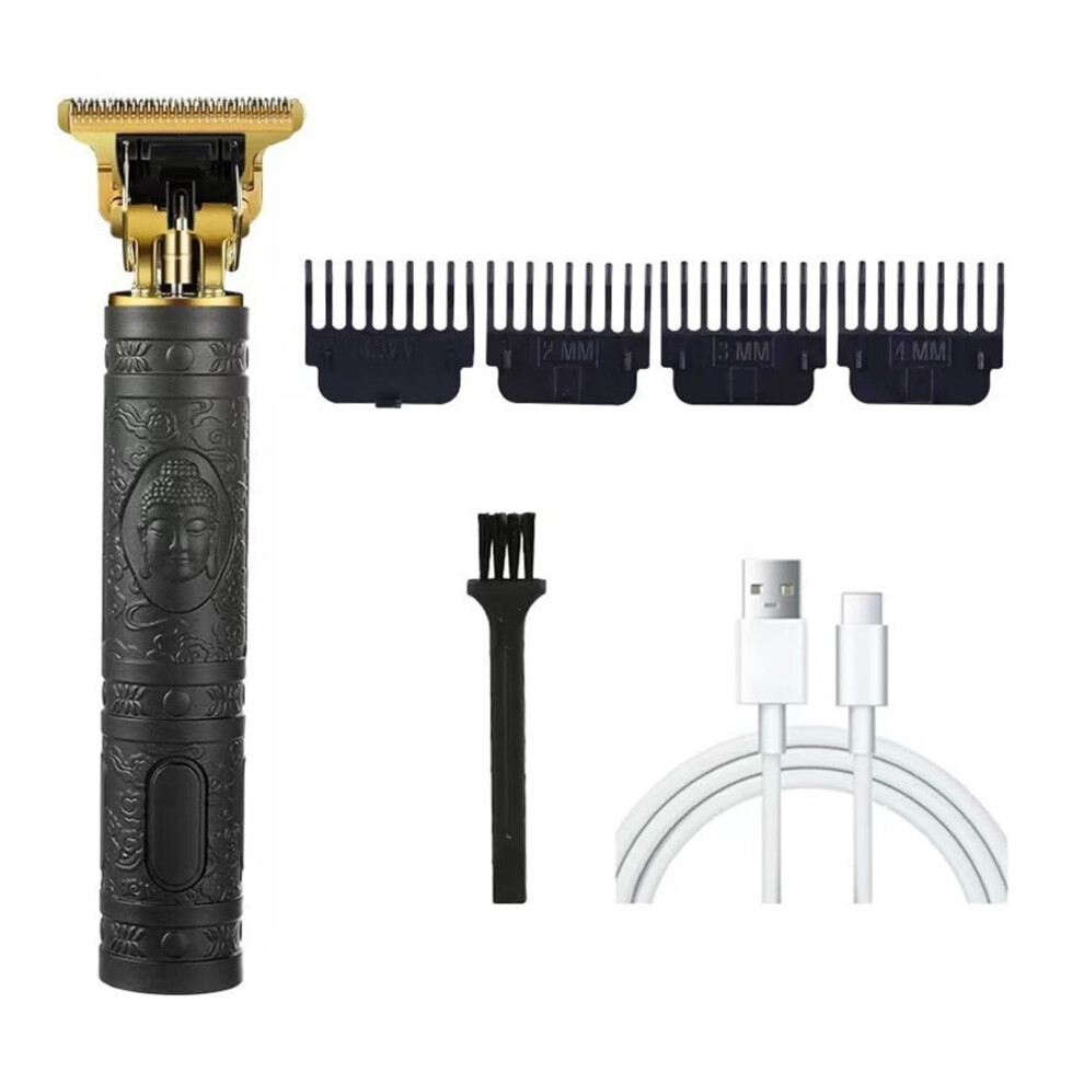 Electric Hair Clipper and Cordless Beard Trimmer, USB Rechargeable, Fast Charging Grooming Kit