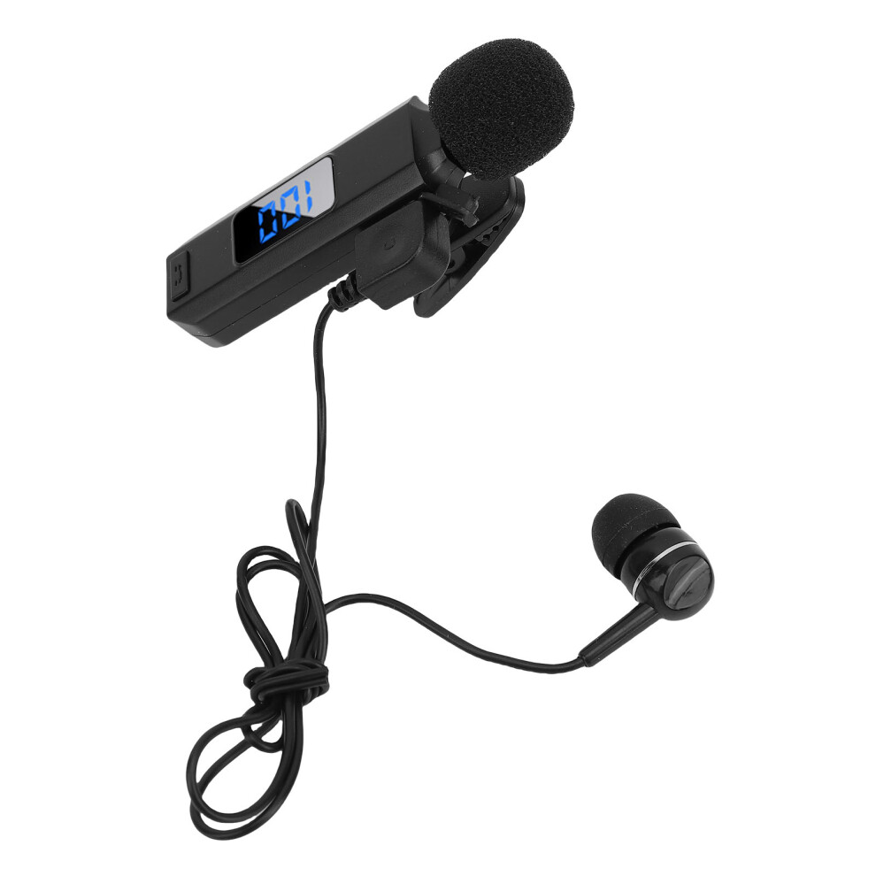 Wireless Bluetooth Earbuds & Lavalier Microphone, Sweat-Proof, 88H Playtime, Black 6931380741112