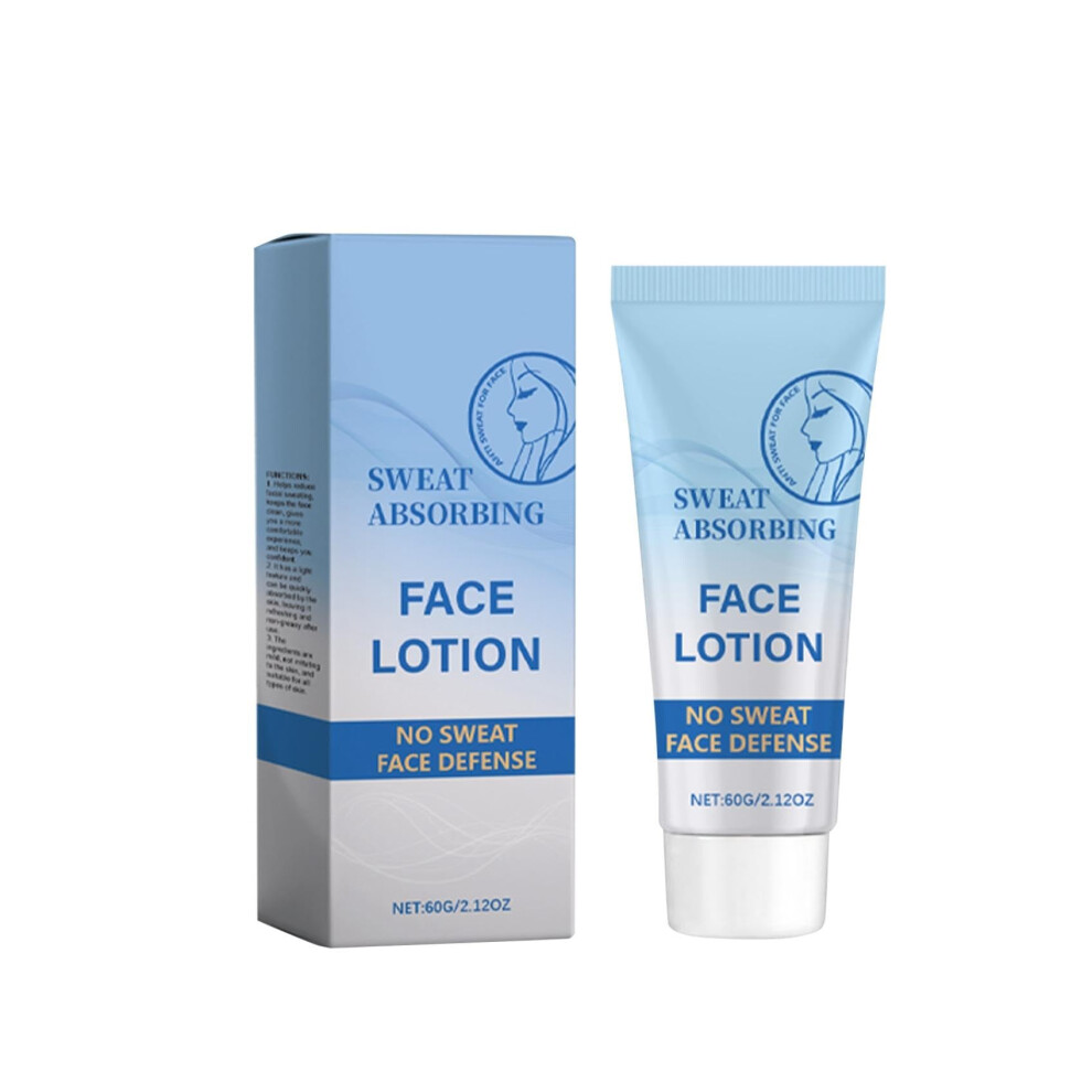 Antiperspirant Lotion with Sweat Blocking and Oil Control for Face and Underarms, 1 Tube