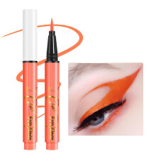 12 Color Waterproof Liquid Eyeliner Set – Vibrant Matte Rainbow Makeup for Halloween Party