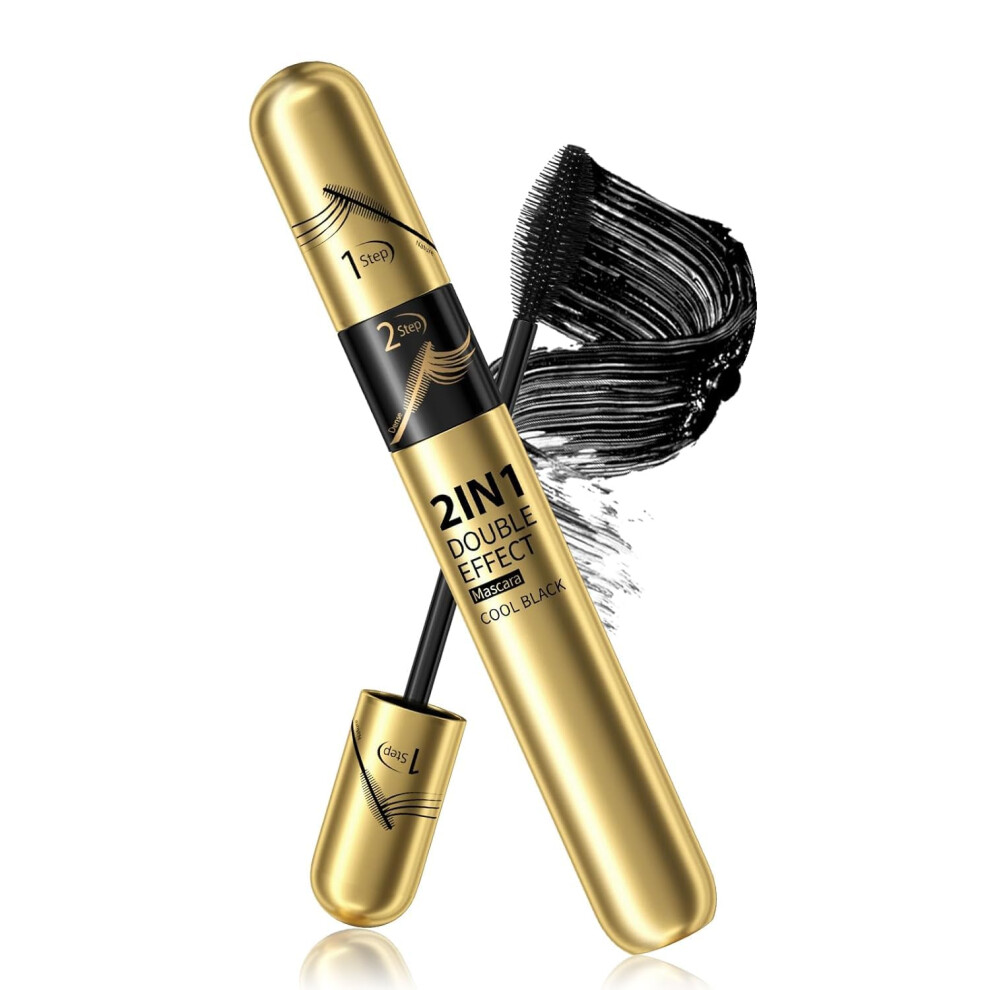 Black Lengthening Mascara Washable Smudgeresistant Longlasting Easy Removal