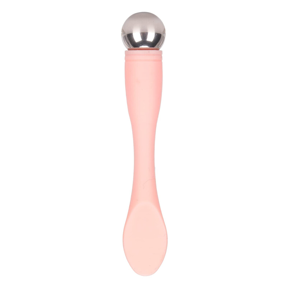 Cream/Dark/Pink Eye Applicator Roller With Cooling Massage For Circles And Puffiness