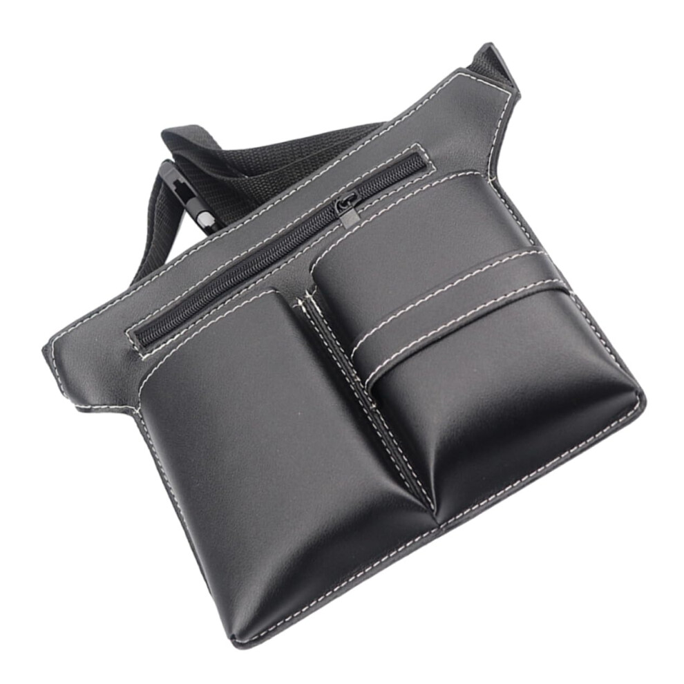 Hairdresser Waist Bag With Multiple Compartments, Adjustable Fit Barber Tool Organizer For Scissors, Combs And Clippers 9450606682635