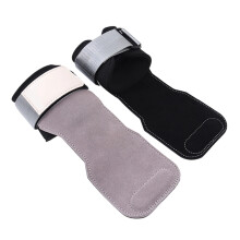 Fitness Gymnastics Grip Weight Lifting Training Gloves-Gray M