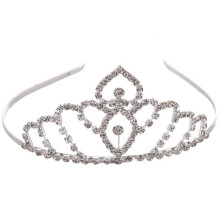 Affascinante corona da sposa impermeabile con design a pettine laterale Royal Glory con strass, anallergica, per donne e ragazze.