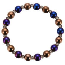 Bracelet d'énergie positive, cadeau inspirant pour femmes et hommes, fait main, perles de cristal et de pierre naturelle, ajustable, antirouille et