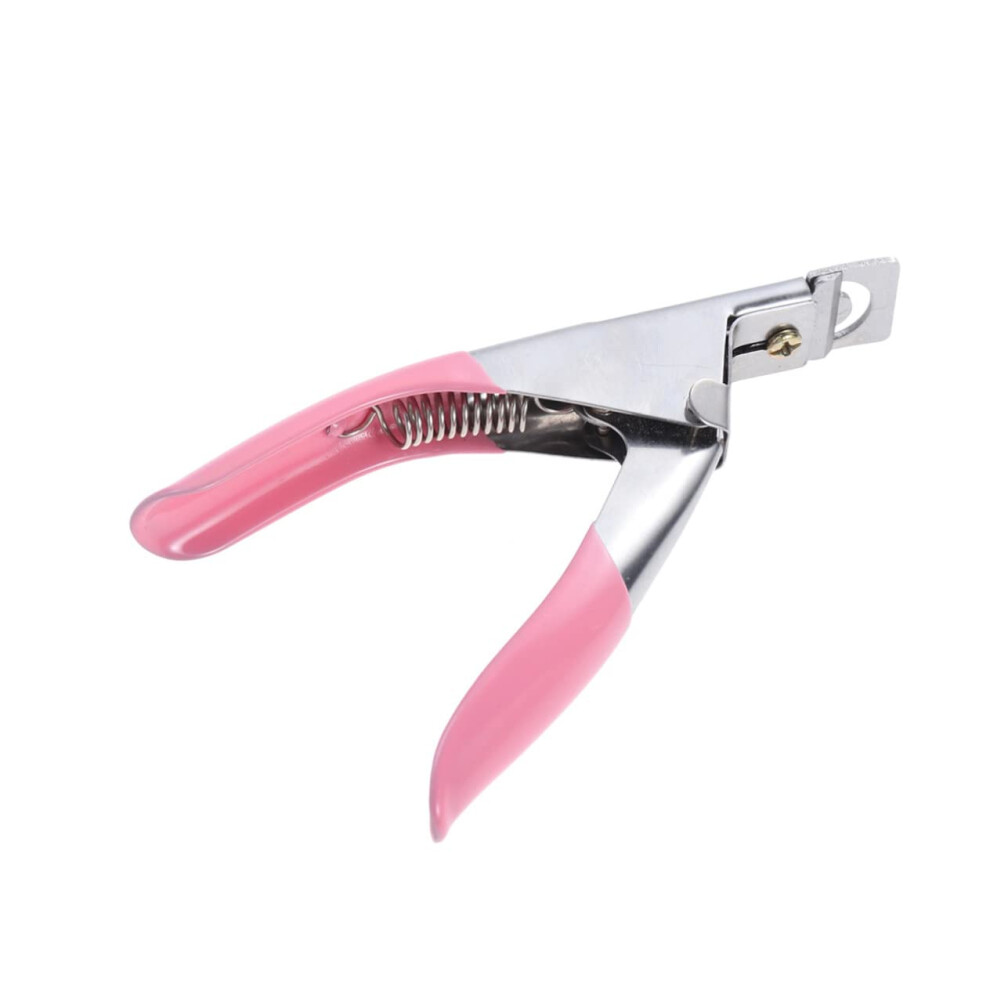 Stainless Steel UShape Nail Clipper for Acrylic and Gel Nails with Precision Shaping for Salon