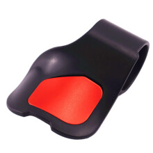 Throttle Assist Motorcycle Grips Throttle Mounted Wrist Rest Clamp Oil Control Clip Ergonomic Red For Scooter