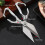 Kitchen Scissors Stainless Steel Poultry Shears with Nut Cracker and NonSlip Ergonomic Handle 5