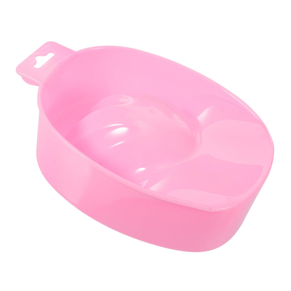 Nail Soak Bowl for Acrylic Removal and Cuticle Softening, Single Layer Manicure Tray (Watermelon)
