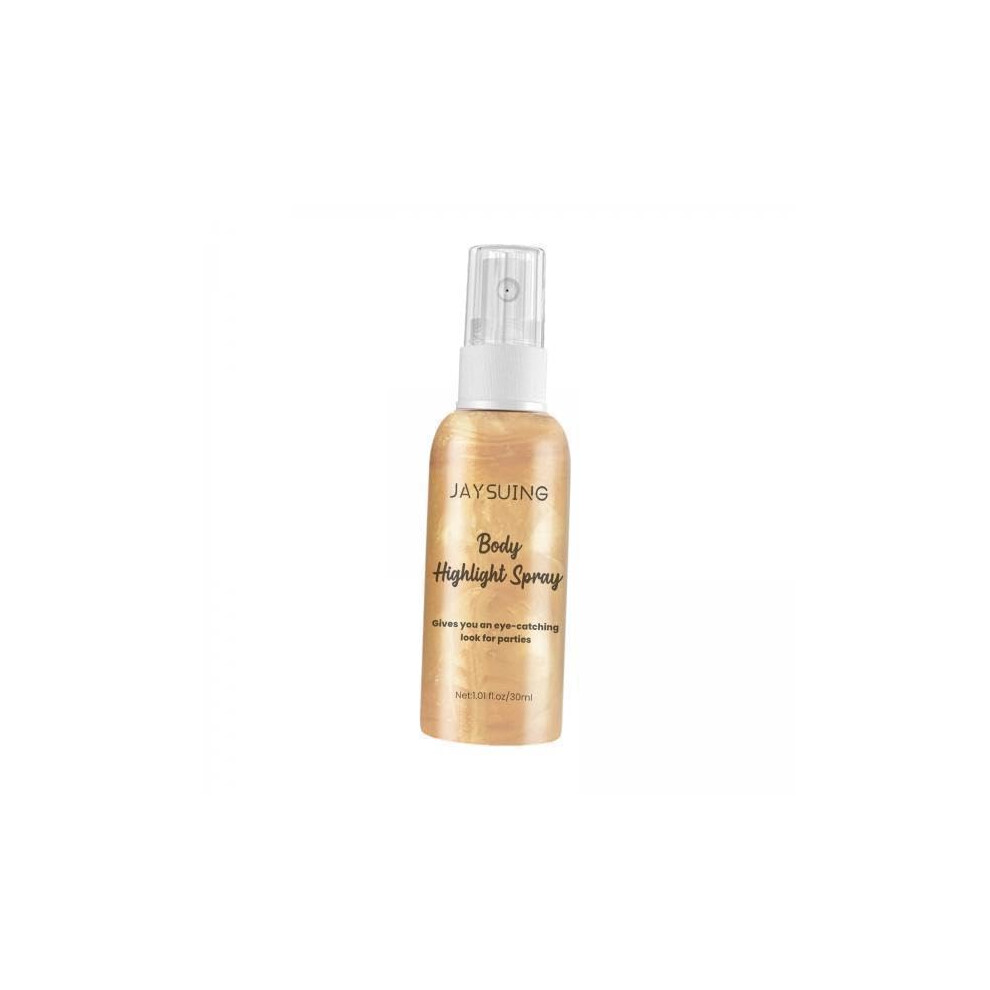 Glitter Body Spray Waterproof Shimmer Mist 30ml Longlasting Sparkle for Hair Skin and Clothes