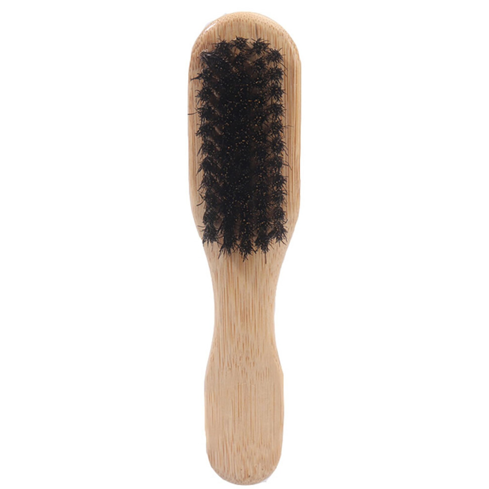 Boar Bristle Beard Brush for Men, Smooth Beard Styling and Even Oil Distribution, Mustache Care
