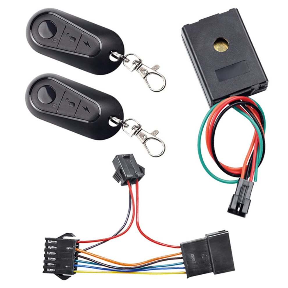 36V72v Electric Alarm E Remote Control Antitheft Device For Compatible Escooter Security System 9187378275993