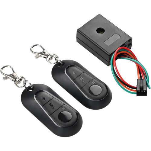 36V72V Electric Alarm E Remote Control AntiTheft Device for Compatible EScooter Security System 1