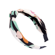 Elastic Knotted Headbands for Women Fashionable Fabric Hair Accessories with Cross Knot Design Stretchable Boho Turban Bandeau for Various Occasions