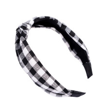 Fasce per capelli annodate da donna con design a nodo incrociato, accessori per capelli in tessuto elastico, leggeri e dalla consistenza morbida,