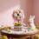 Easter Eggs Simulated Foliages Ornament Perfect For-Pink 6
