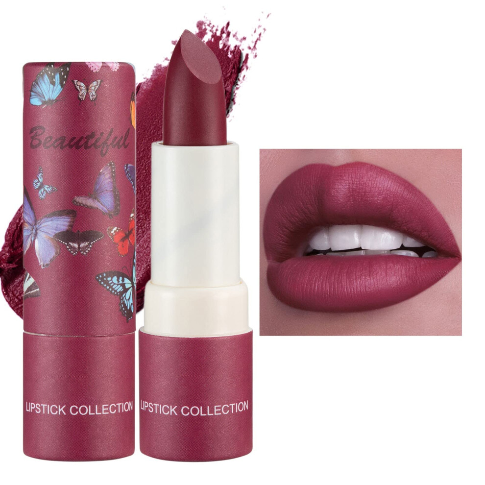 Matte Velvet Lipstick Crayon for Women Long Lasting  Pigmented Smooth Velvet Texture