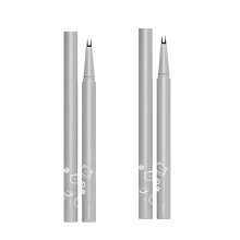 Waterproof Dual Tip Eyeliner Pencil Brown and Black 2 Pack for Precision Lash and Brow Definition