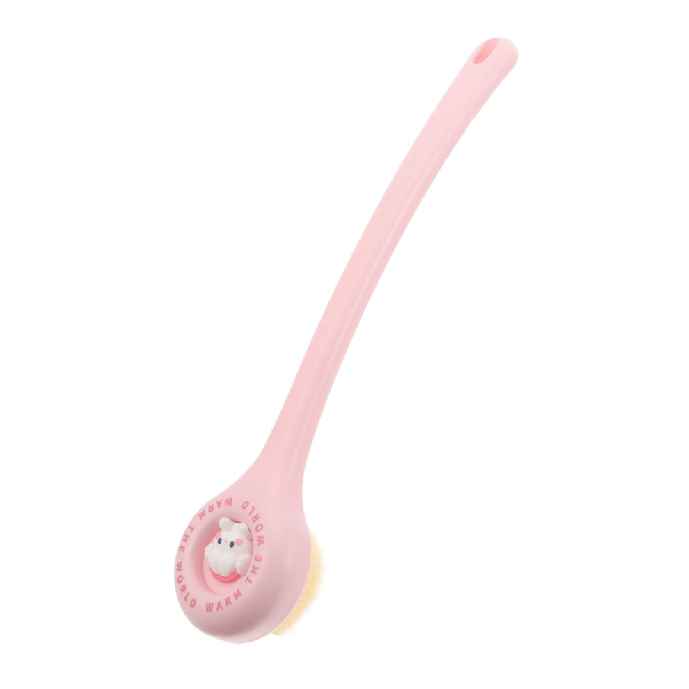 Back Scrubber with ExtraLong Handle, Soft Bristle Bath Brush for Gentle Skin Exfoliation