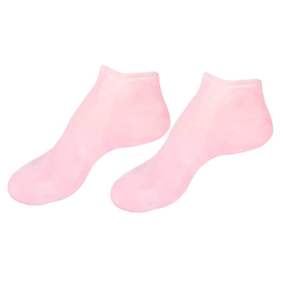 Moisturizing Gel Socks for Cracked Heels with Deep Hydration and NonSlip Foot Care Design