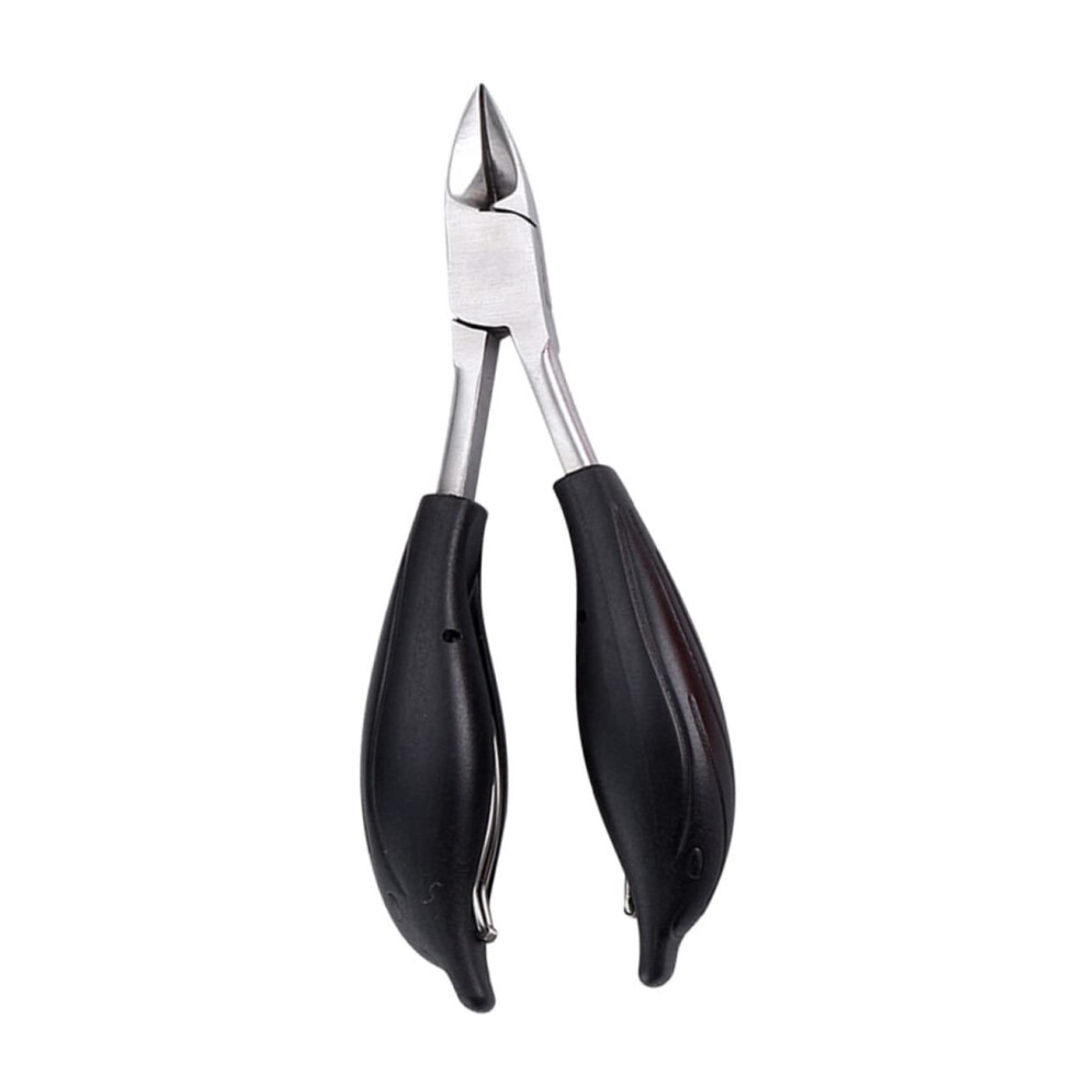 Nail Clipper and Stainless Steel Cuticle Nipper with Sharp Blade for Thick Nails Manicure Pedicure