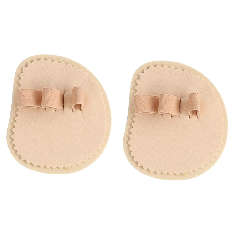 Toe Separator and Straightener for Overlapping Toes, Breathable Reusable Spacer for Women